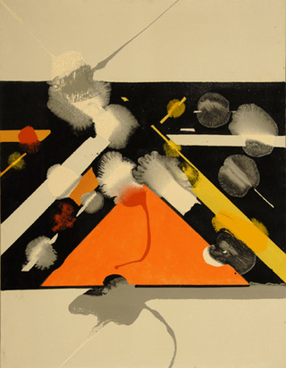 Orange Dreieck, 1965
