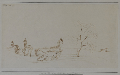 Landschaft mit Pferden, 1924, 93