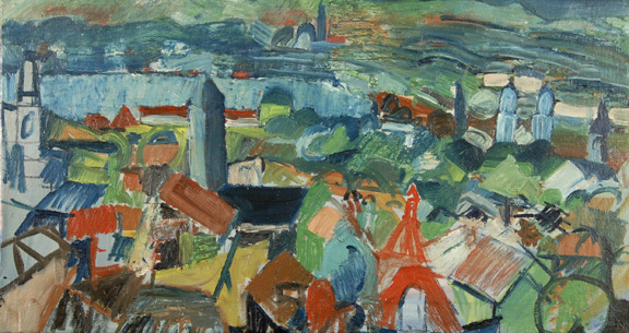 Friedrich Kuhn, Zurich, 1955