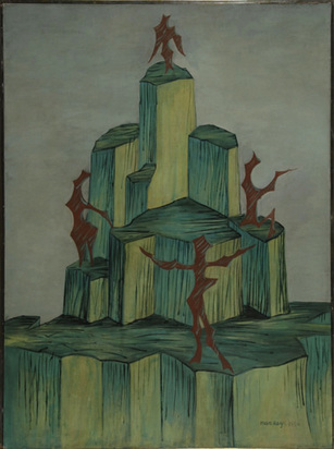 La montagne en verre, 1950