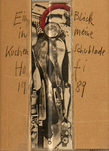 Alfred Hofkunst, Chuchichäschtli, 1989: Ein Blick in meine Küchenschublade