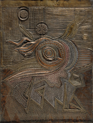 Météorite dans l'espace (anticipation sur les satellites), 1941