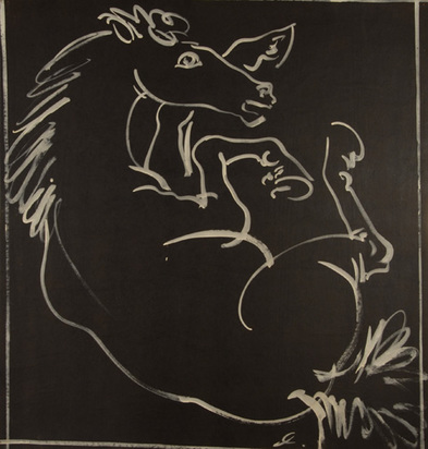 Horses Representation, from the 1960's