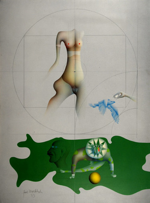 Anton mit Schärpe, 1973
