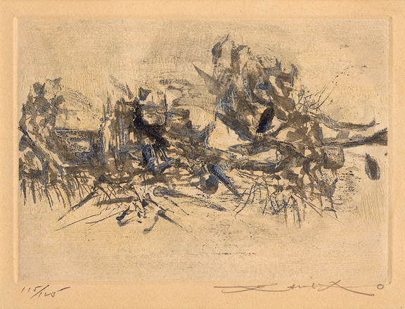 Wou-Ki Zao, Composition, 1962