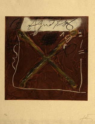 Blatt aus "Petrificada petrificante", 1978