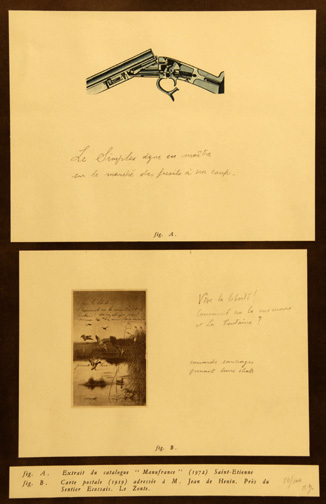 Marcel Broodthaers, Comment va la Memoire la Fontaine, 1973