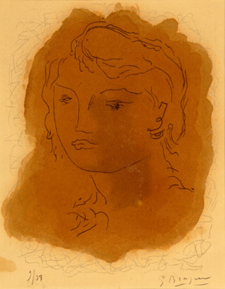 Tête de jeune fille, 1951