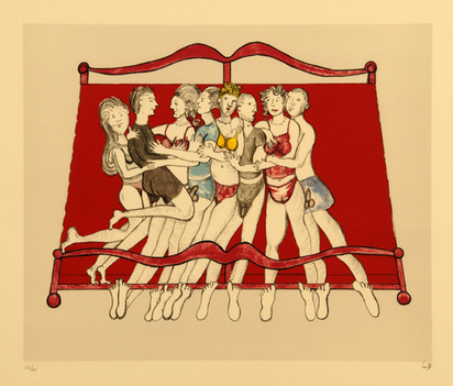 Eight in Bed, 2000