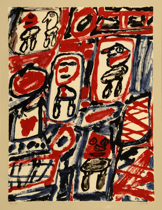 Site aux 5 personnages, 1981