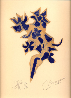 Giroflée bleue, from "Lettera amorosa", 1963