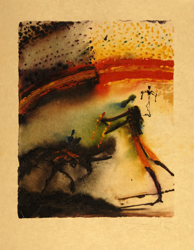 Salvador Dalí, Tauromachie IV, from "Tauromachie", 1968