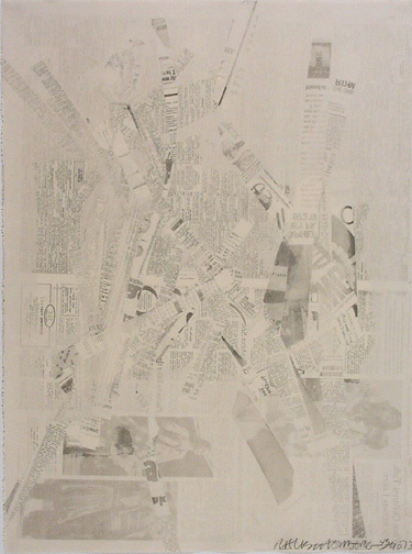 Robert Rauschenberg, Hommage to Picasso, 1973