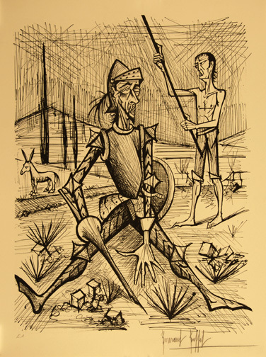 Bernard Buffet, Don Quichotte avec pique cassé
