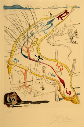 Les Montres gélatines de l'espace-temps, from "La Conquête du cosmos", 1974