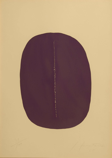 Lucio Fontana, Senza titolo, 1965