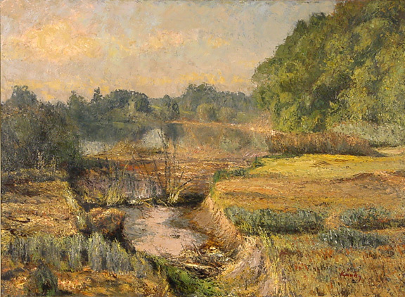 Reinhold Kündig, Bergweiher, Horgenerberg