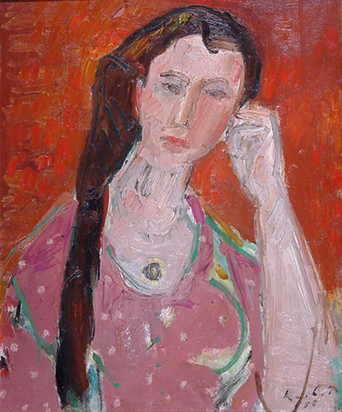 Femme en rose, 1952
