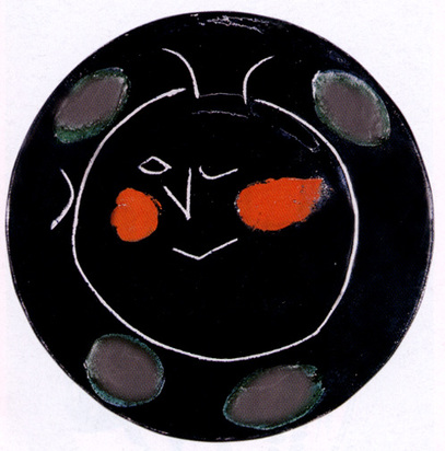 Plate K, from "Black face" service, 1948