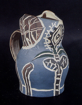 Gothic pitcher with leaves, 1952