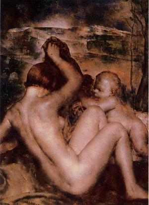 Composition (Frau mit Kind), 1932