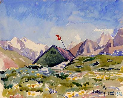 Septimer Pass, 19. VII 1922 "Settinio"
