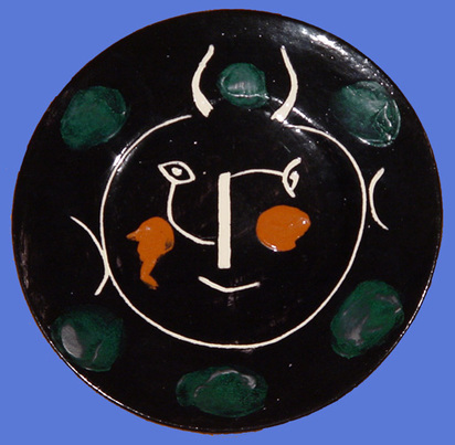 Plate E, from "Black face" service, 1948