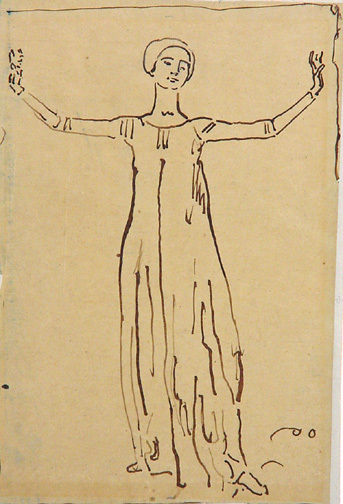 Ferdinand Hodler, Study to "Lied aus der Ferne", approx. 1906