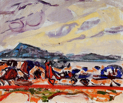 Schneeschmelze Unterengstringen, um 1949