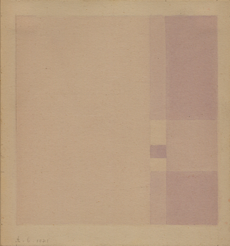 Antonio Calderara, Ohne Titel, 1971