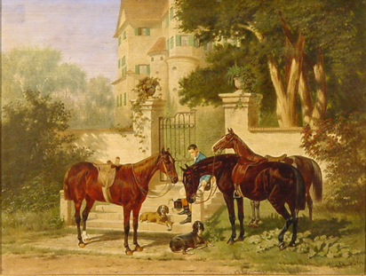 Ruhender Reiter, 1894