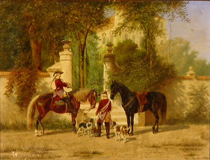 Aufbruch zur Jagd, 1894