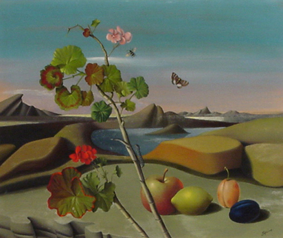 Surreale Landschaft