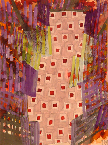 Johannes Itten, Privatgelehrter auf dem Heimweg, 1958