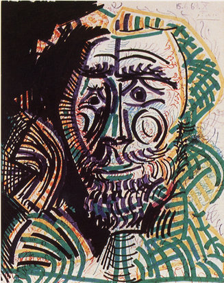 Tête d'homme, 1969