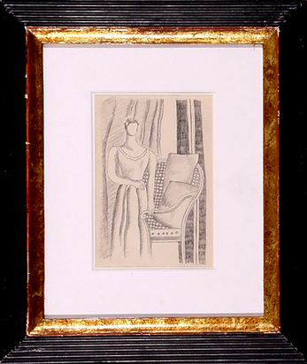 Etude pour le Portrait de Mme Chester Dale, 1940