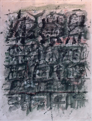 Gerhard Hoehme, Untitled, 1962