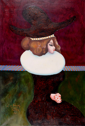 Frau mit Narbe, 1972/73