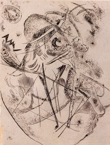 Wassily Kandinsky, Radierung II, 1913-1914