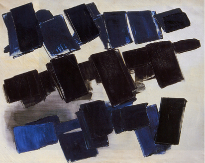 Peinture, 14 avril 1957
