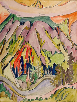 Davoser Berglandschaft, 1926