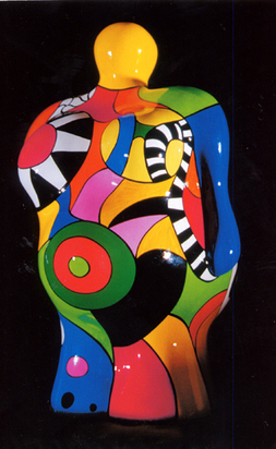Nana soleil, vase, 2001