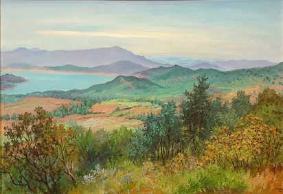 Paisaje de Valle de Bravo, 1979