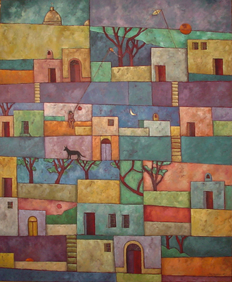 Amanecer, atardecer y anocher del pueblo, 1987
