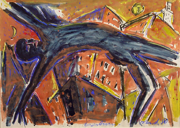 Helmut Middendorf, Gestirn, 1980