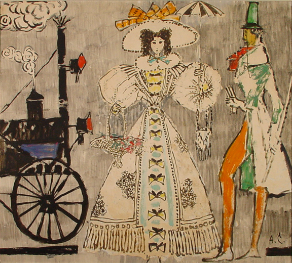 Alois Carigiet, Reisende