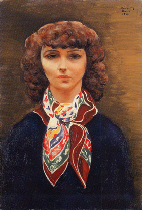 Portrait de Madeleine Lebeau, 1947