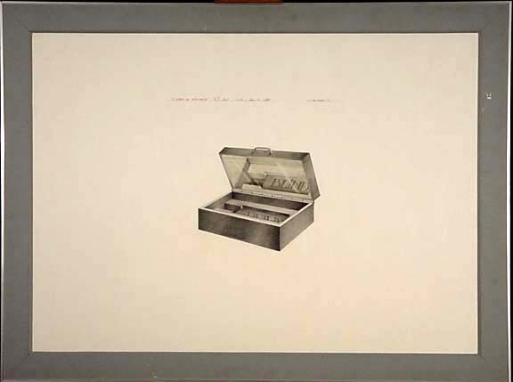 Gérard Titus-Carmel, L'usage du nécessaire (V). Seul - lisible - dans son reflet, 1972