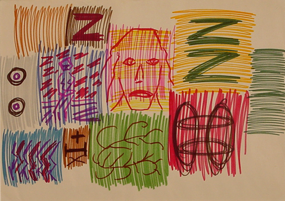 A.R. Penck, Synthetics, 1979