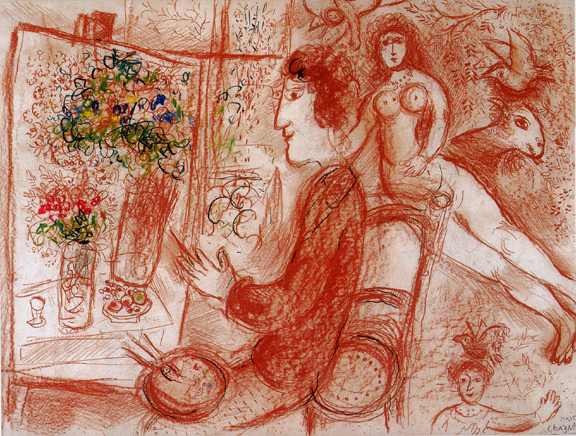 Marc Chagall, L'Atelier, approx. 1960